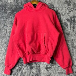 Yeezy YZY Gap Perfect Hoodie Small Red Double Layer Heavy Kanye‎ West